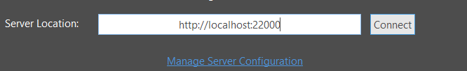 Localhost Server URL